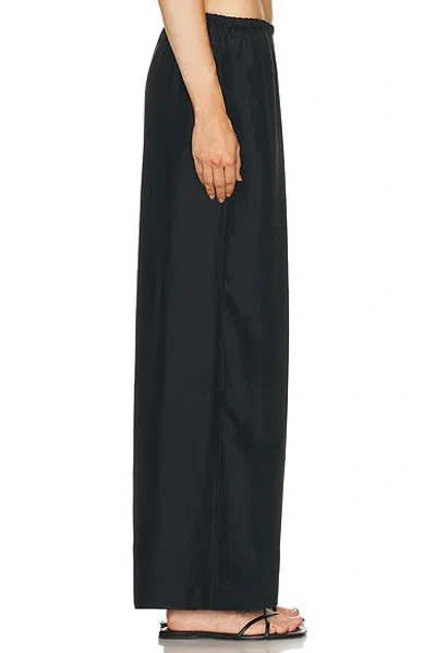 St Agni Elastic Waist Casual Pants In Black