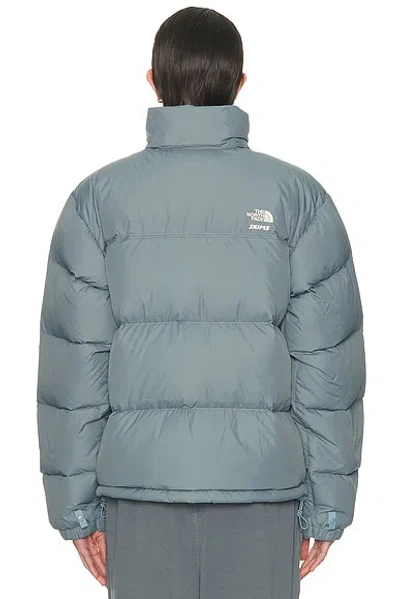 The North Face X Skims 1996 Nuptse Jacket In Blue
