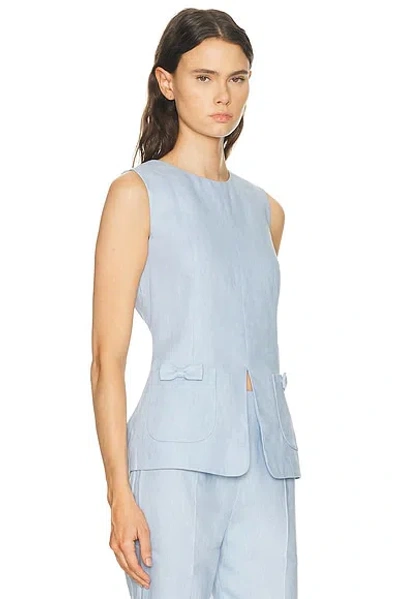 Posse Harper Vest In Blue