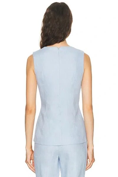 Posse Harper Vest In Blue