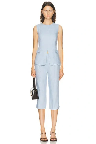 Posse Harper Vest In Blue