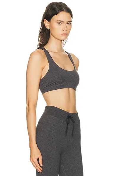 The Upside Moondance Racerback Vala Bra In Gray