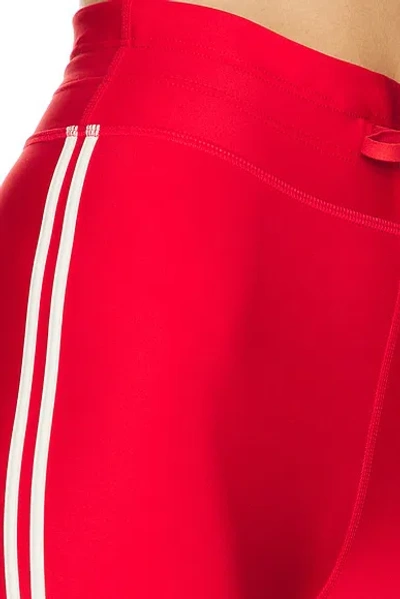 The Upside Oxford 25 Midi Legging In Red