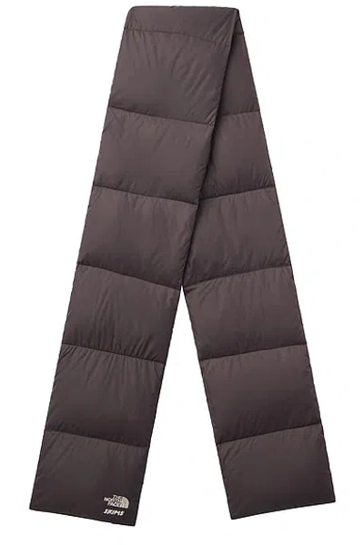 The North Face X Skims Nuptse Scarf In Blue