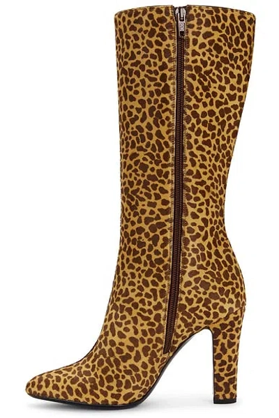 Valentino Garavani Hotty Boot In Pony-effect Calfskin 100mm Woman Animal Print 39.5 In Animal Print