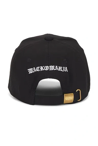 Wacko Maria 6 Panel Cap In Black