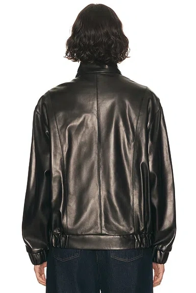 Brandon Maxwell Emmett Moto Jacket In Black