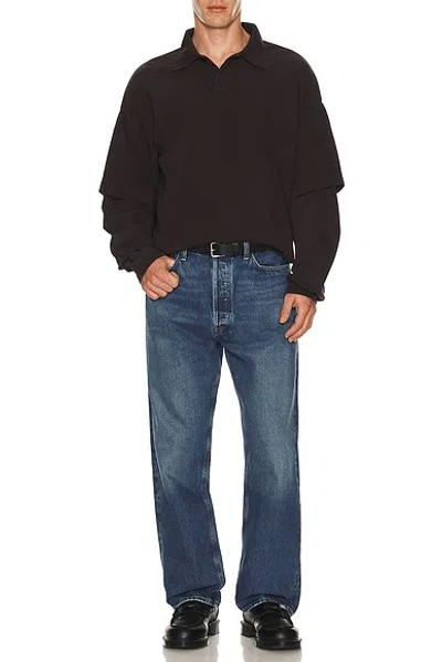 Agolde Five-pocket Jeans In Blue