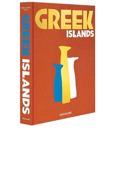 Assouline Greek Islands In Orange