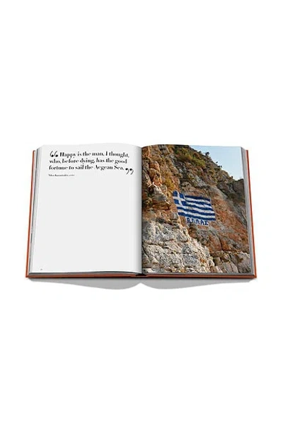 Assouline Greek Islands In Orange