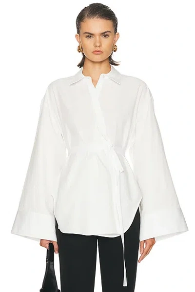 Adam Lippes Sayuri Top In White