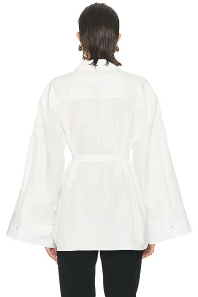 Adam Lippes Sayuri Top In White