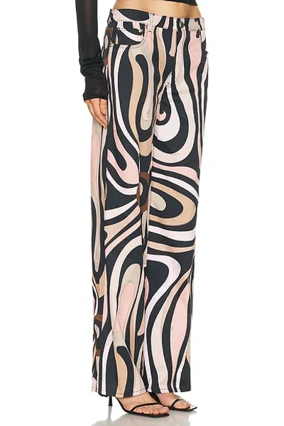 Pucci Wide Leg In Black