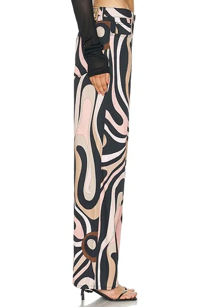 Pucci Wide Leg In Black