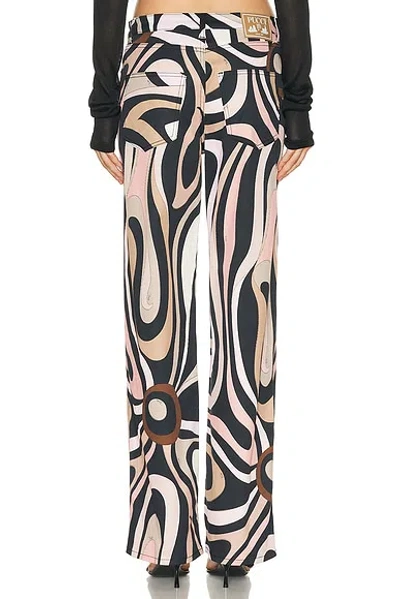 Pucci Wide Leg In Black