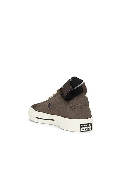 Rick Owens Drkshdw Rick Owens Converse X Drkshdw One Star Low Top 7809 Dark Dust In Brown