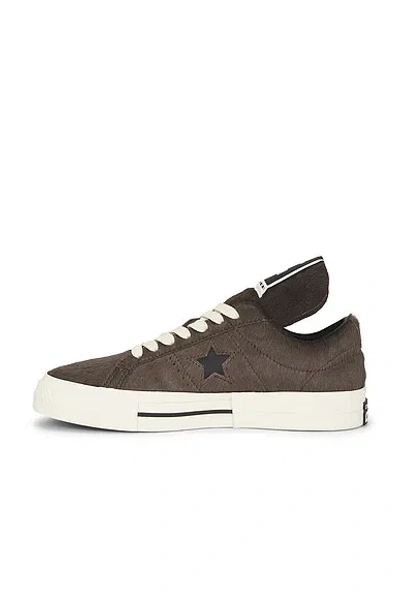 Rick Owens Drkshdw Rick Owens Converse X Drkshdw One Star Low Top 7809 Dark Dust In Brown