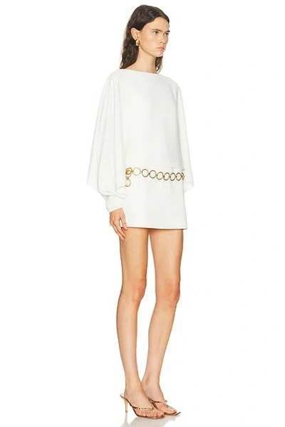 Alexis Kellis Dress With Belt In White