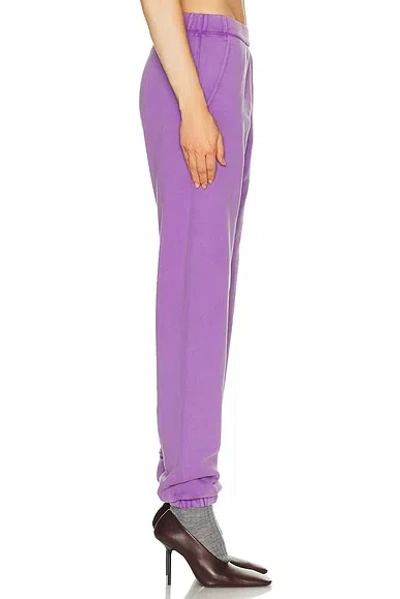 Attico Sweatpant In Purple