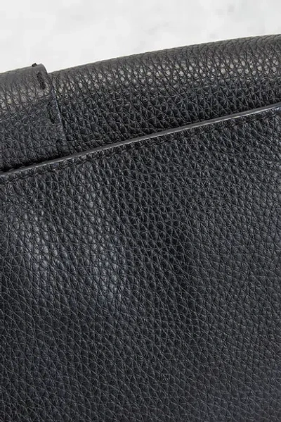 Pre-owned Fendi Selleria Baguette Shoulder Bag In Black