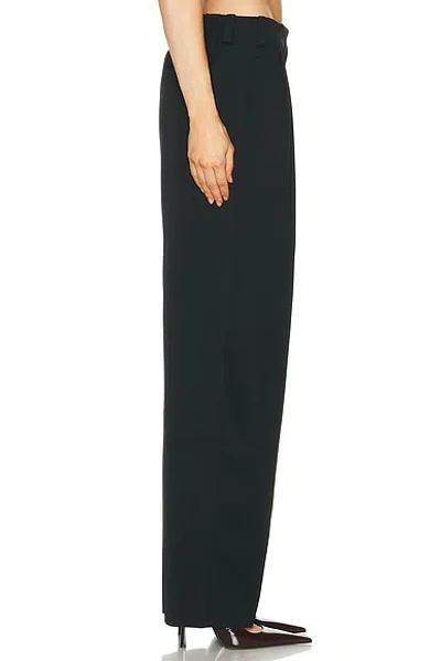 Givenchy Double Pleated Low Waist Pant In Black