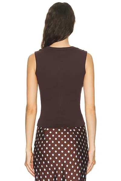 Flore Flore Dewi Tank Top In Brown