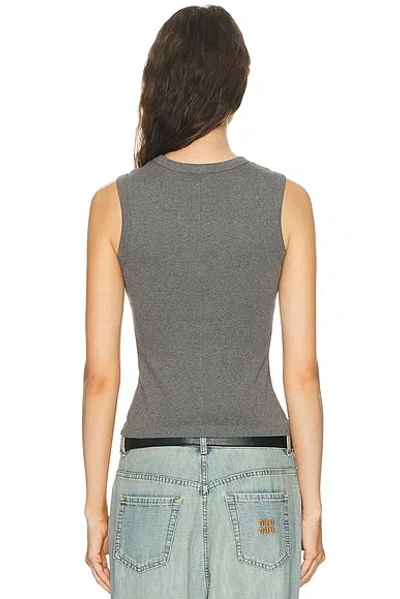 Flore Flore Esme Tank Top In Gray
