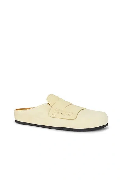Jacquemus Les Mules Mocassin In Yellow