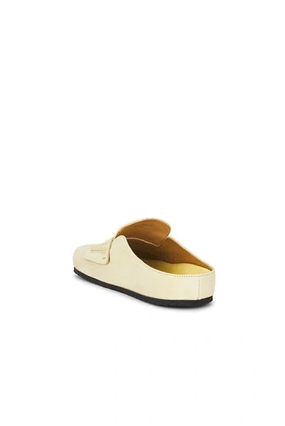 Jacquemus Les Mules Mocassin In Yellow