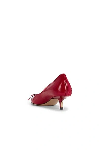 Jacquemus Les Escarpins Tourini B In Red