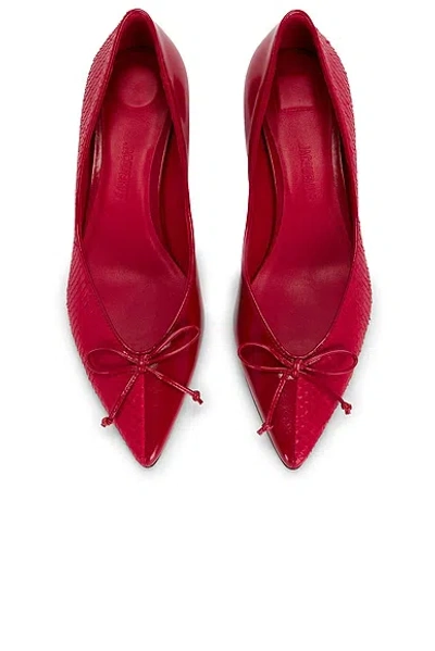 Jacquemus Les Escarpins Tourini B In Red