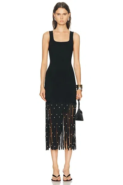 Simkhai Romelia Midi Dress In Black