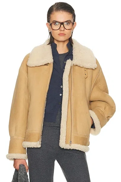 Nour Hammour Portia Jacket In Brown