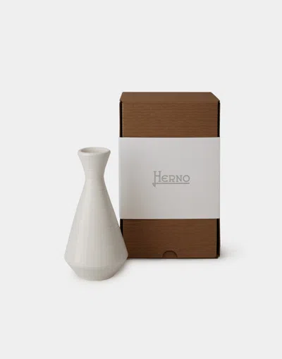 Herno Habita Candle Holder - Medium In White