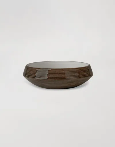 Herno Habita Versatile Ceramic Bowl - Small In Brown