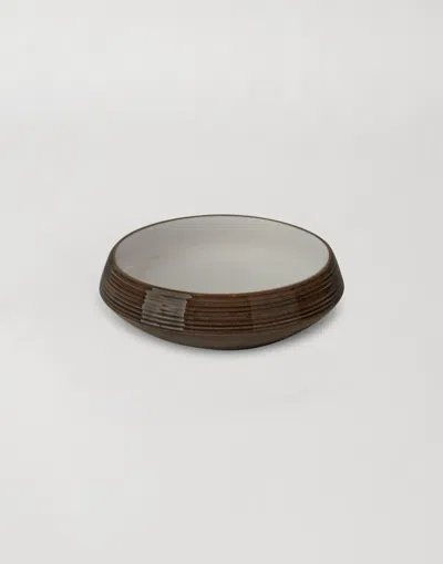 Herno Habita Versatile Ceramic Bowl - Small In Brown