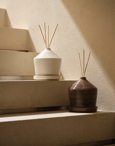 Herno Habita Diffuser Cover With Tray In Brown