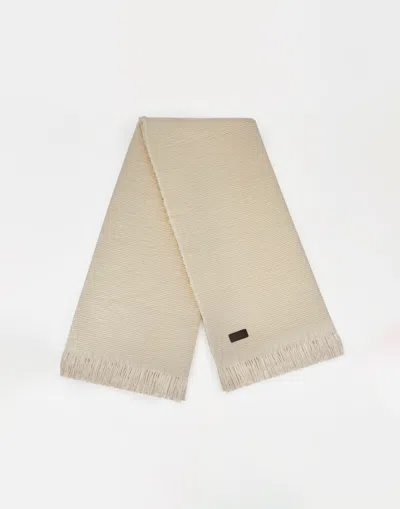 Herno Habita Bouclé Blanket In Brown