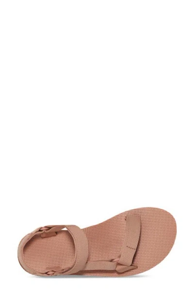 Teva Flatform Universal Utility Sandals Women In Dusky Pink