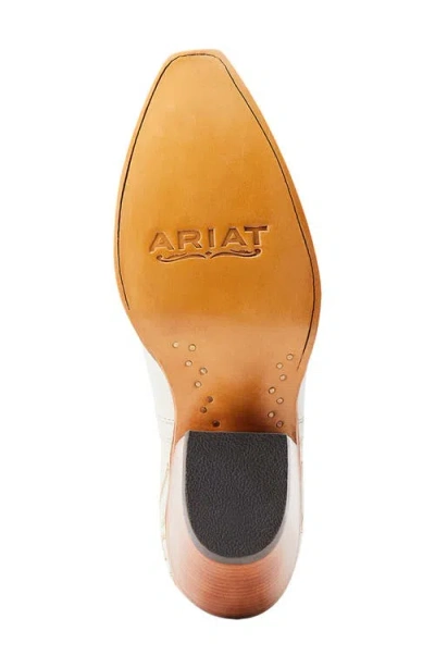 Ariat Dixon Western Boot In White