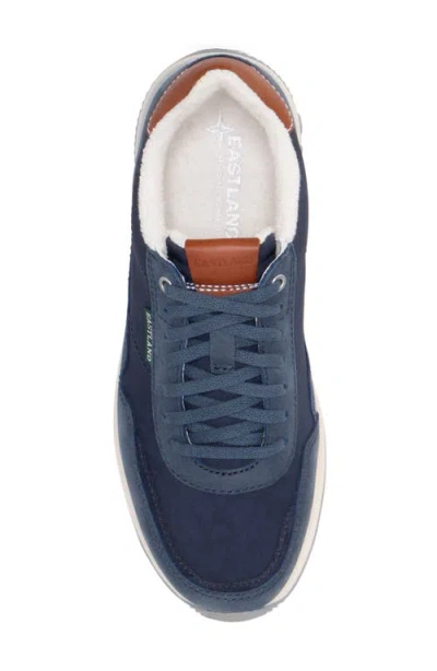 Eastland Leap Jogger Leather Sneaker In Blue
