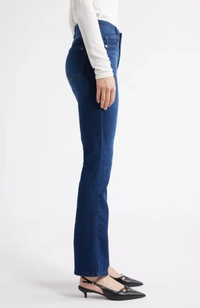 Wit & Wisdom Brittany High Waist Itty Bitty Bootcut Jeans In Blue