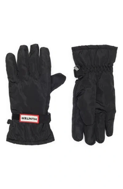 Hunter Intrepid Snow Gloves In Black