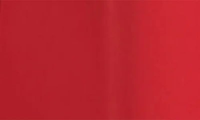 Cos Gathered Waist Midi Dress In Red