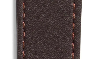 Nordstrom Rack Leather Apple Watch® Watchband In Purple