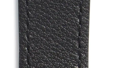 Nordstrom Rack Leather Apple Watch® Watchband In Blue