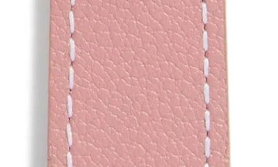 Nordstrom Rack Leather Apple Watch® Watchband In Pink