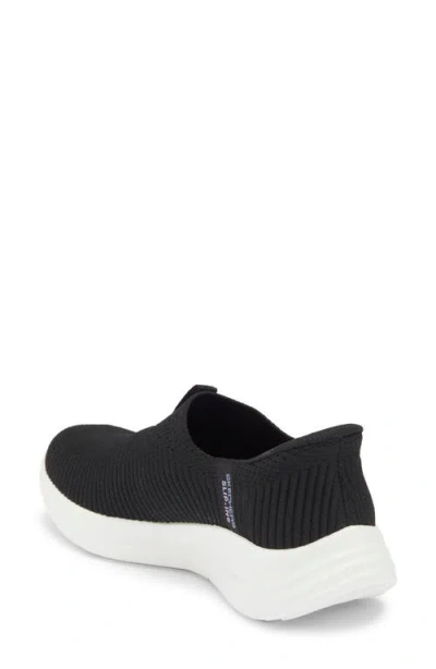 Skechers Slip-ins® Relaxed Fit® Slip-on Sneaker In Black