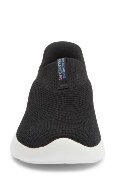 Skechers Slip-ins® Relaxed Fit® Slip-on Sneaker In Black