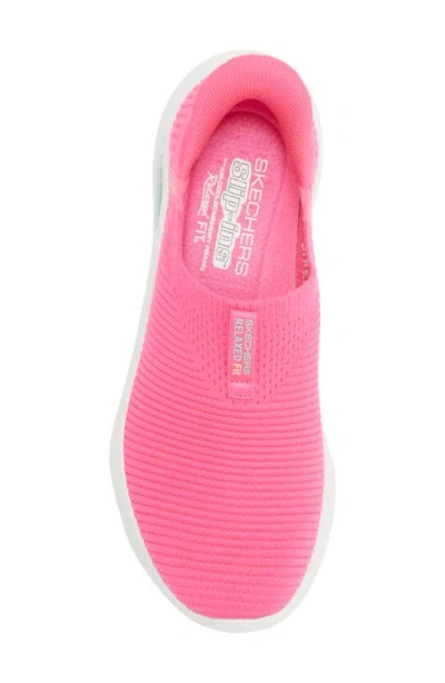 Skechers Slip-ins® Relaxed Fit® Slip-on Sneaker In Pink